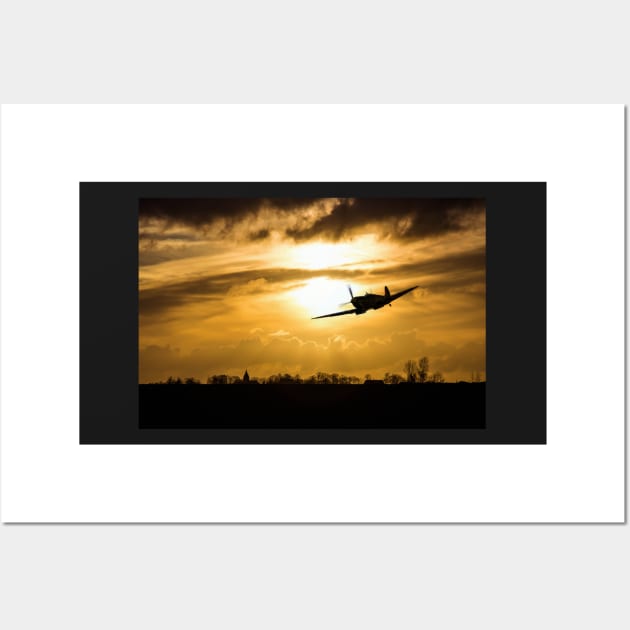 Spitfire lines Wall Art by aviationart